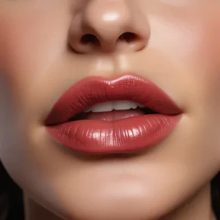 glossy lips png