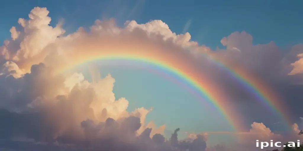 aesthetic rainbow backgrounds