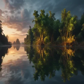 water reflection png