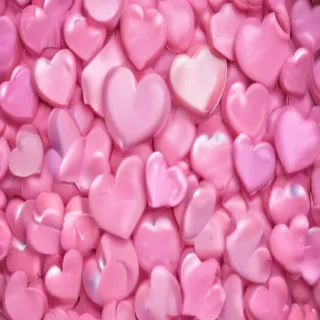 pink hearts background