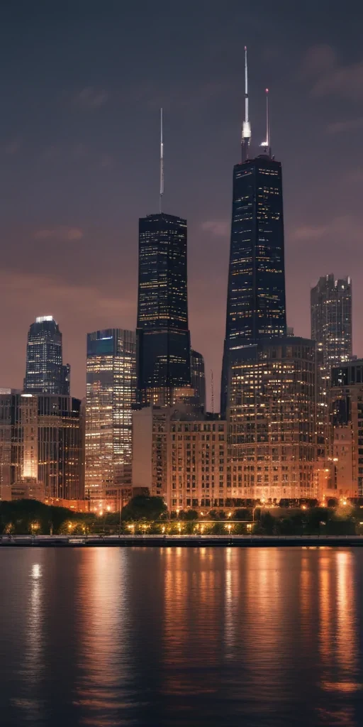 chicago skyline png