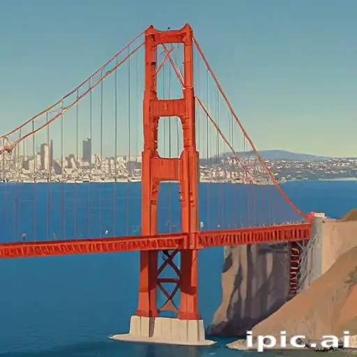 clipart golden gate bridge
