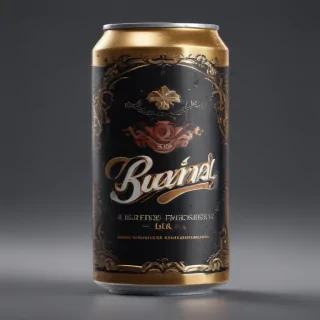 beer can mockup