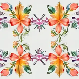 png border flower