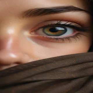 eyes transparent