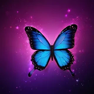 glitter butterfly wallpaper
