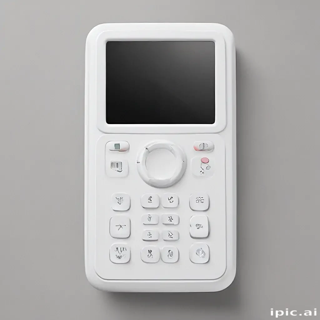icon phone white
