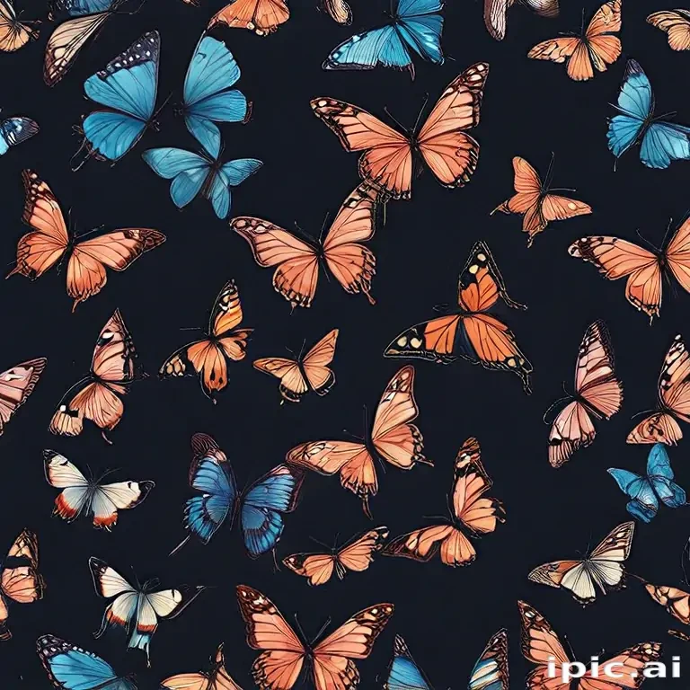 butterfly aesthetic wallpaper
