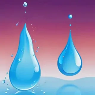 water droplets clipart