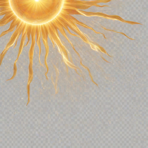 sun transparent background