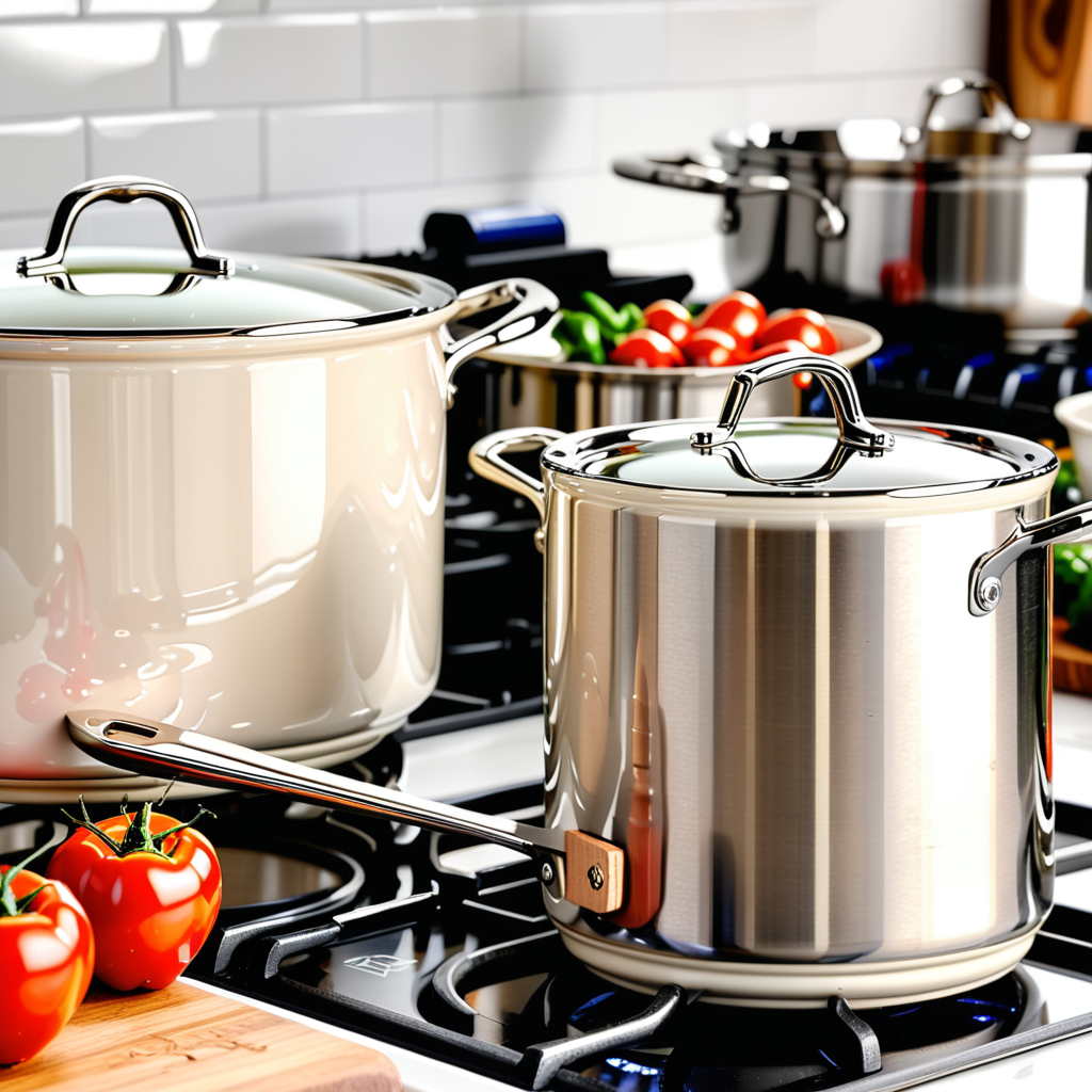 ceramic vs stainless steel pots
