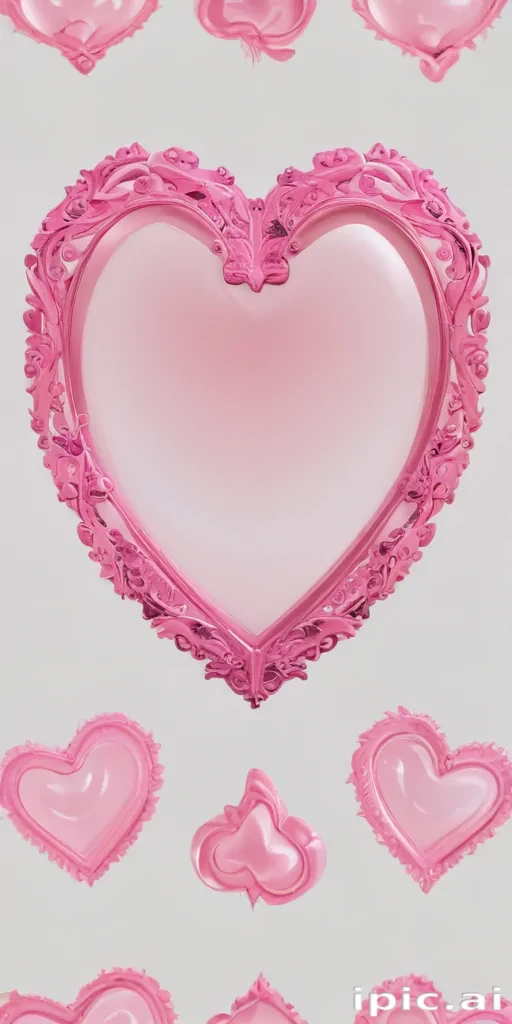 pink heart png