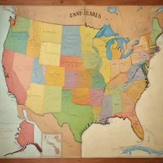 map of the united states
