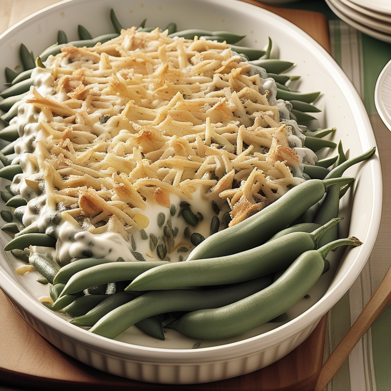 green bean casserole with sour cream