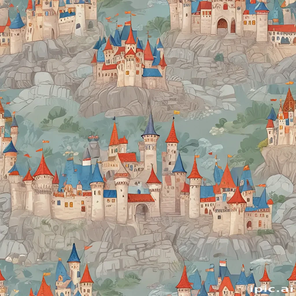 cartoon castle