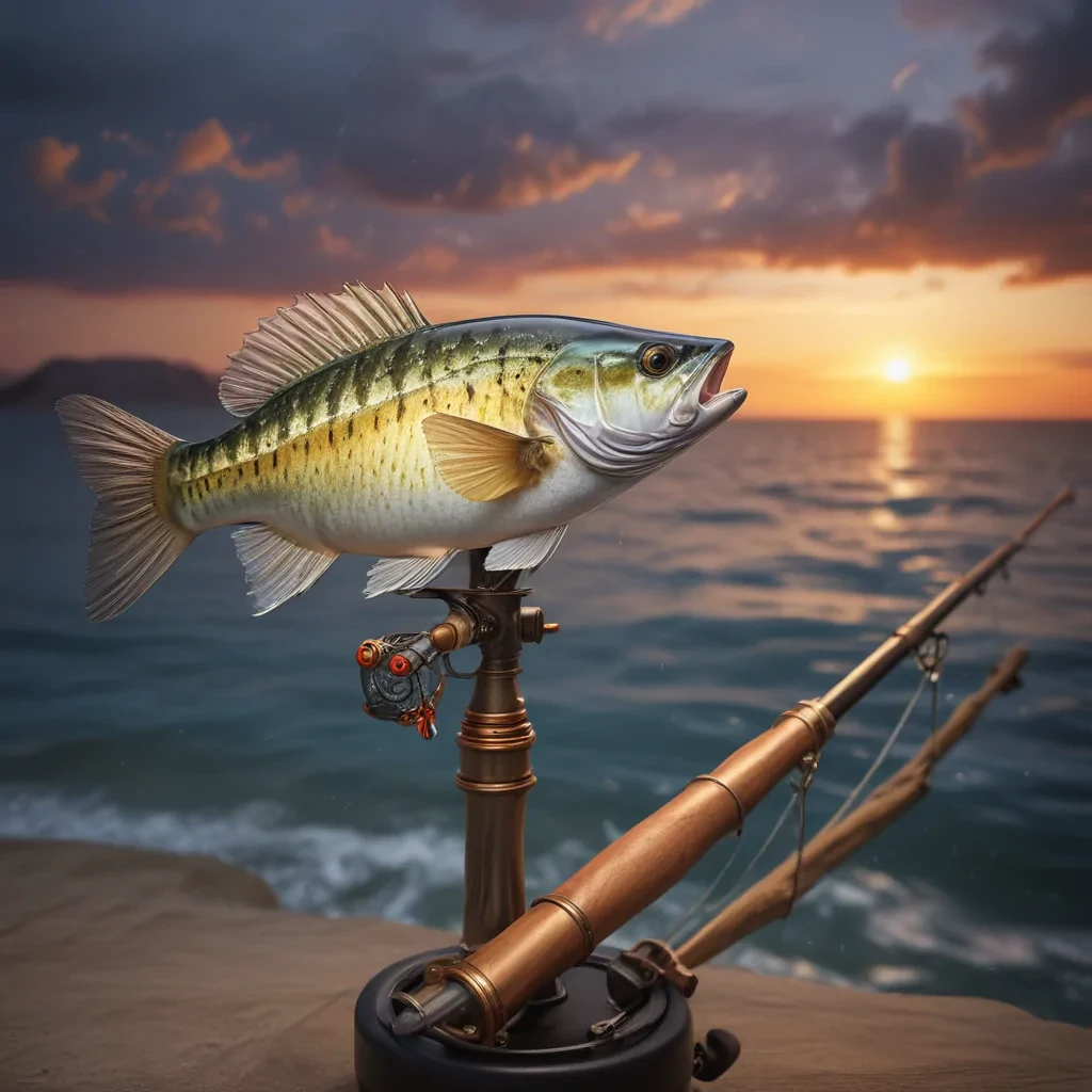 rod in fishing