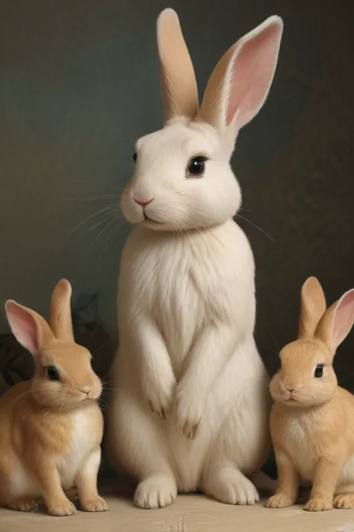 vintage bunnies