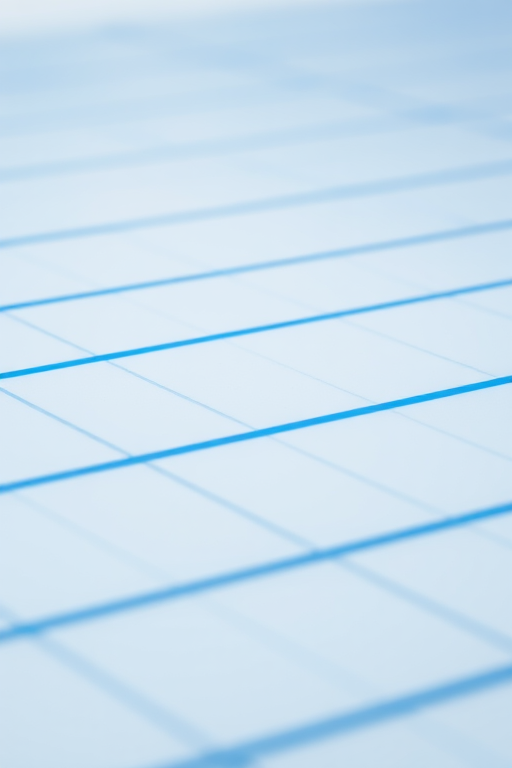 Generate an image of blue lines forming a diagonal pattern on a flat surface, captured with a high-resolution digital camera at f/8 aperture, 1/125 sec shutter speed, ISO 100, in a wide-angle view, using a macro lens for enhanced detail and clarity.