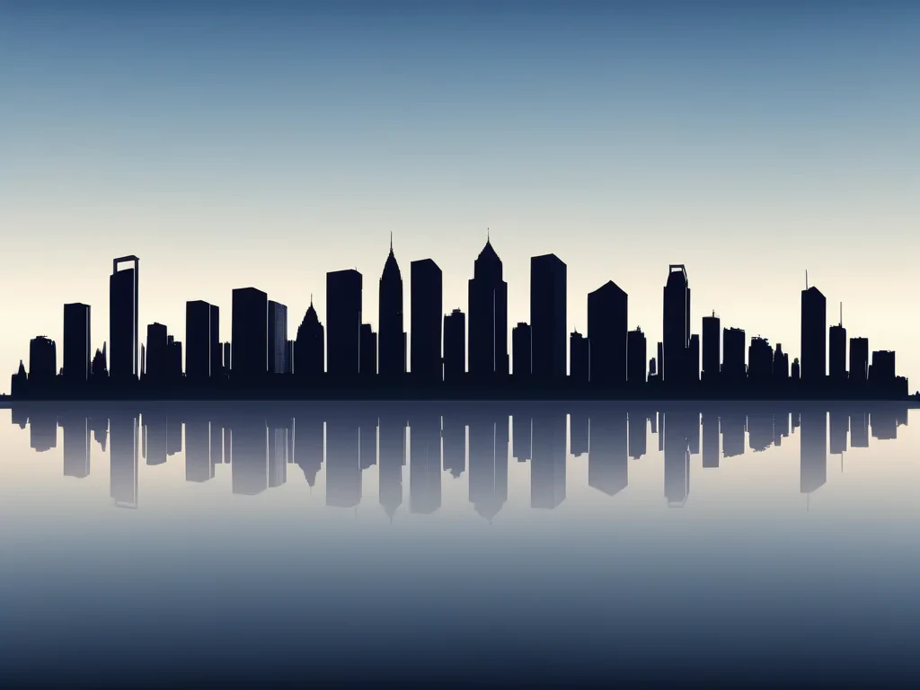 city skyline background
