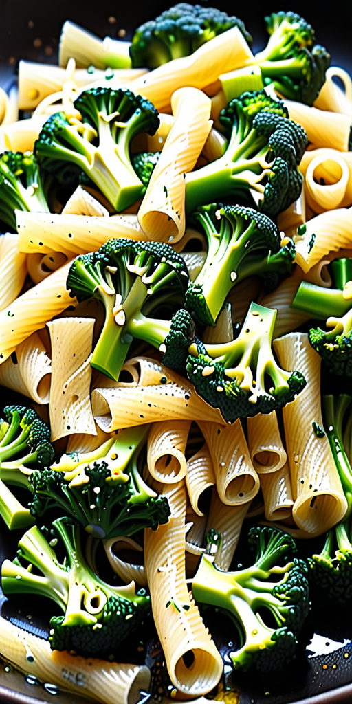pasta broccoli garlic and oil