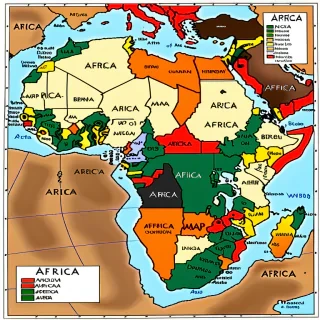 map of africa