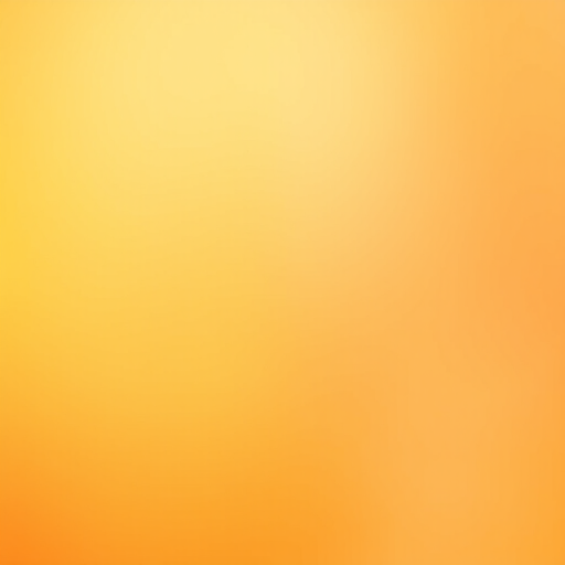 Create a smooth gradient background transitioning from bright yellow to gold, using a DSLR camera with a 50mm lens at f/1.8, ISO 100, and a shallow depth of field to enhance color vibrancy.