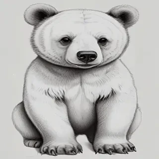 bear pictures to draw