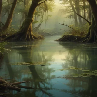 swamp background