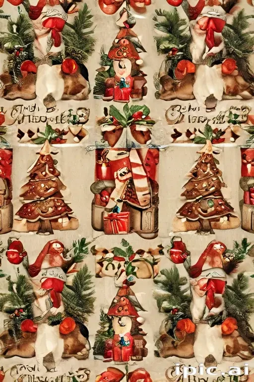 printable vintage christmas images