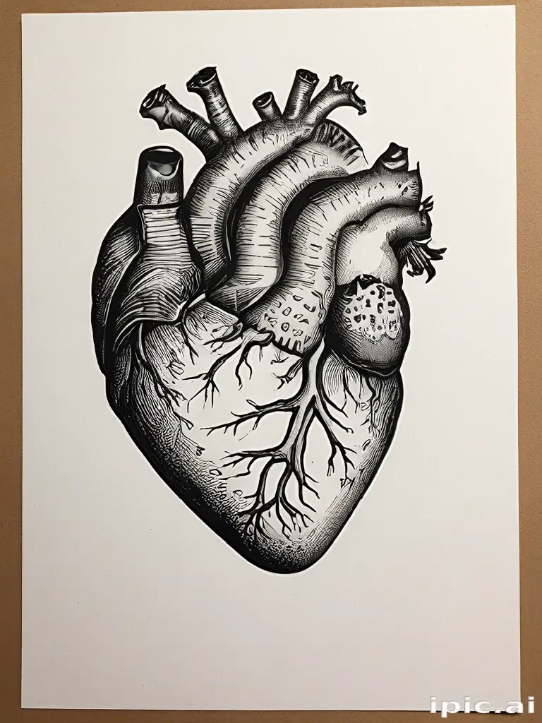 hand drawn heart