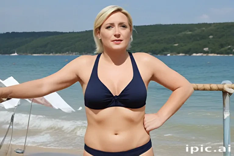le pen bikini