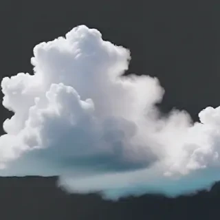 clouds with transparent background
