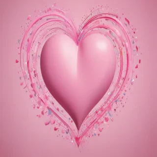 heart png pink