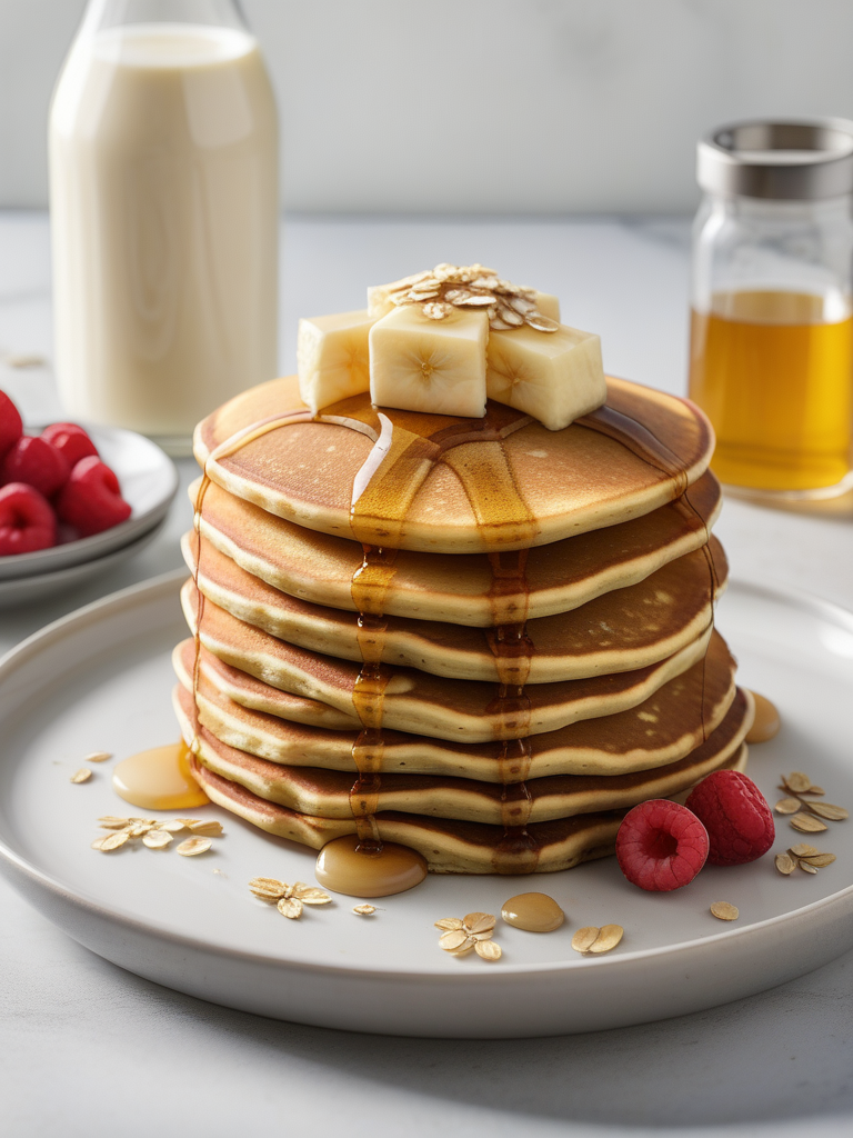 recipe for oat flour pancakes