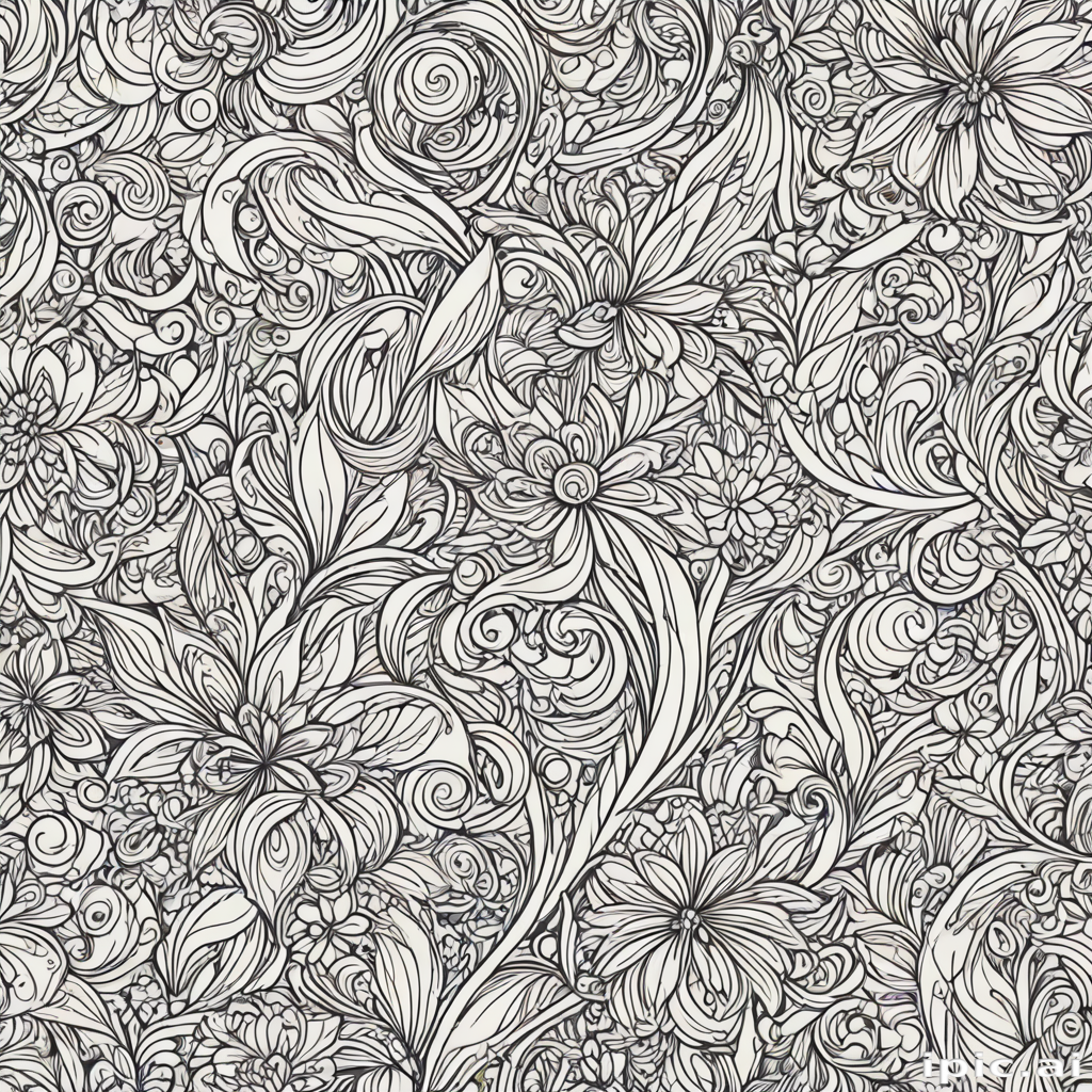 line art background