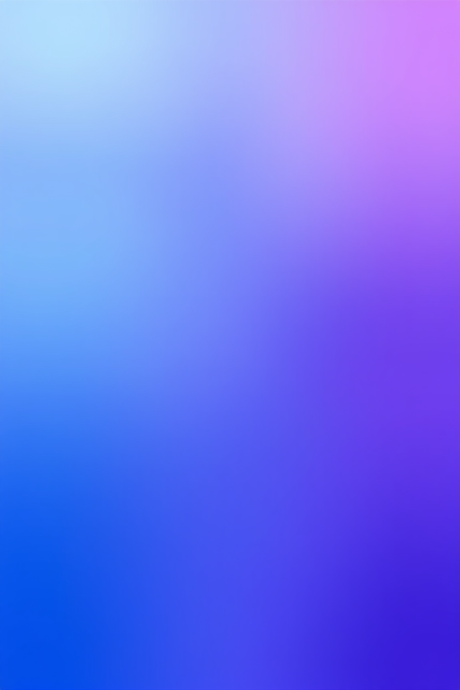 Create a smooth gradient pattern featuring various shades of blue and purple in a pixelated style, captured with a DSLR camera at f/8, ISO 100, 1/200 sec, with a wide-angle lens from a top-down view to enhance image quality.