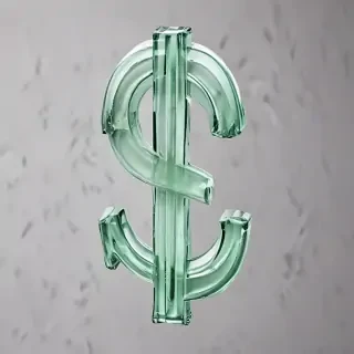 transparent dollar sign