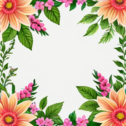 border flower png