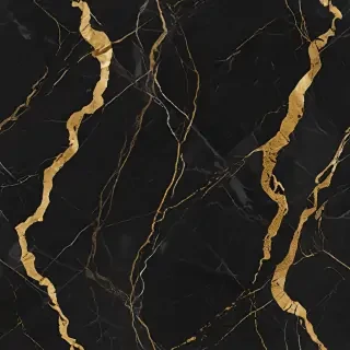 black and gold marble