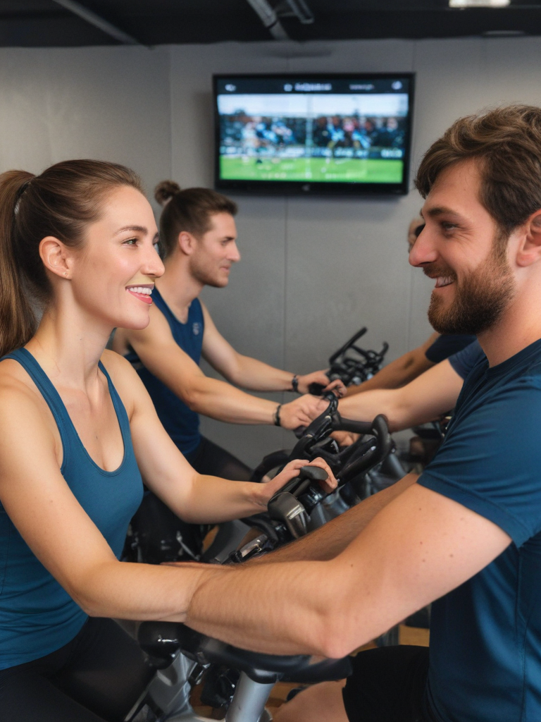 High Ride I want to see a exhilirating and fun session of indoor cycling with ...