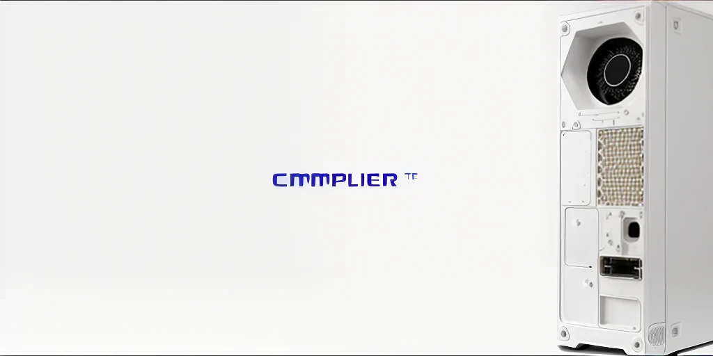 white computer background