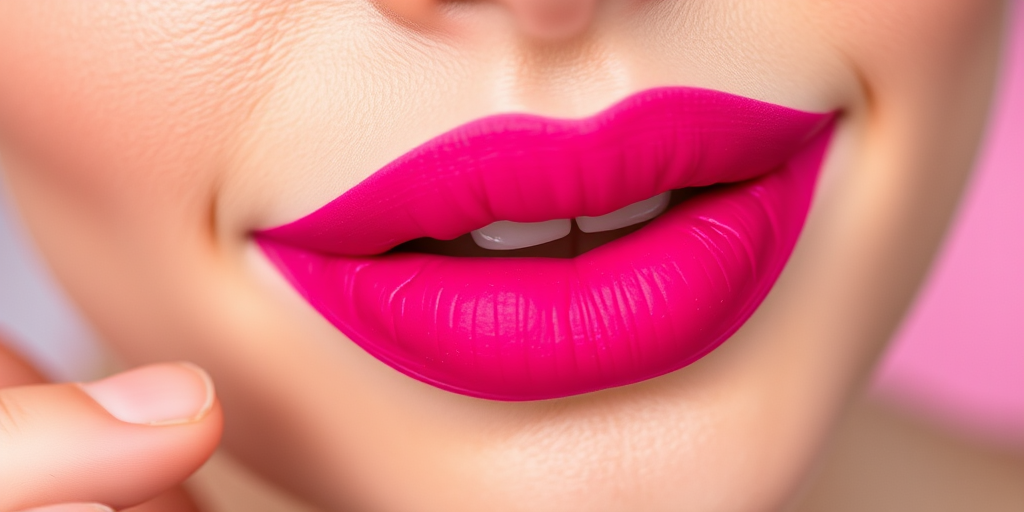 Vivid magenta lip mousse "Berry Whip" with weightless matte finish and soft-focus effect, suitable for bold daytime looks and selfies, air-whipped texture for comfortable wear