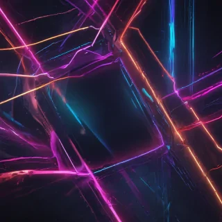 neon background aesthetic