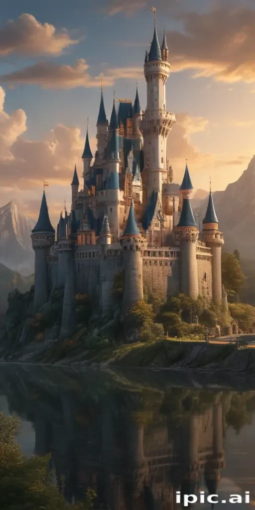 cartoon of castle