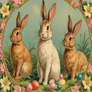 easter vintage images