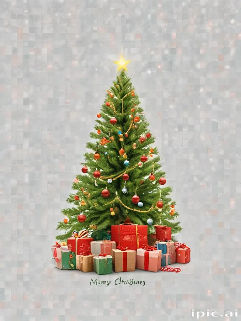 merry christmas transparent background