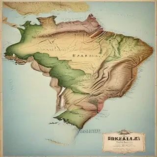 map of brazil