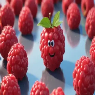 raspberry cartoon