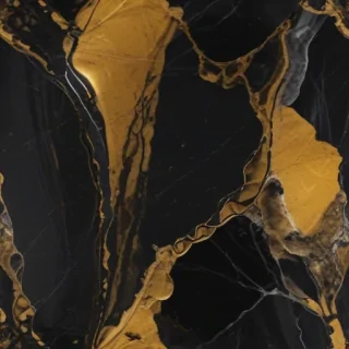 black and gold marble background