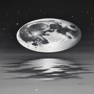 moon pic drawing